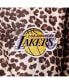 ფოტო #5 პროდუქტის Women's G-Iii Sports By Carl Banks Leopard Los Angeles Lakers Gabriella Windbreaker Half-Zip Hoodie