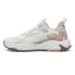 Фото #3 товара Puma RsTrck New Horizon Lace Up Mens Off White, Silver Sneakers Casual Shoes 39