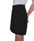 Women's Faux-Front-Zipper Mini Skirt