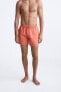 REGULAR SEERSUCKER SWIMMING TRUNKS