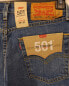 Фото #6 товара Levi's 501 '93 Straight Men's Jeans Size 29, 34 'Text Me DX' Wash Blue Stretch