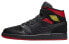 Jordan Air Jordan 1 Retro Mid "Last Shot" 防滑透气 中帮 复古篮球鞋 男款 黑红 / Кроссовки Jordan Air Jordan 554724-076