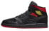 Фото #1 товара Jordan Air Jordan 1 Retro Mid "Last Shot" 防滑透气 中帮 复古篮球鞋 男款 黑红 / Кроссовки Jordan Air Jordan 554724-076