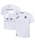 Фото #1 товара Men's NBA x White Distressed Utah Jazz Home Team T-shirt