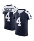 Фото #1 товара Men's Dak Prescott Navy Dallas Cowboys Alternate Vapor F.U.S.E. Elite Jersey