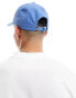 The North Face script logo baseball cap in blue