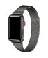 Фото #1 товара Ремешок для часов POSH TECH Milanese Graphite Stainless Steel Mesh 2 Piece для Apple Watch - 42мм, 44мм, 45мм, 49мм