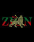 Фото #2 товара Men's Zion - One Love Raglan Baseball Word Art T-shirt