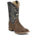 Фото #3 товара Justin Boots Dillion 11 Inch Square Toe Cowboy Mens Brown Casual Boots GR8015