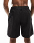 ASOS 4505 running shorts in textured fabric in black