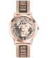 ფოტო #3 პროდუქტის Men's Barbes Domus Two-Tone Stainless Steel Mesh Bracelet Watch 40mm