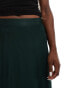 Nobody's Child Milo satin maxi skirt in green grün, 36 - фото #5