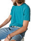 ფოტო #4 პროდუქტის Lucky Bran Men's Classic Venice Burnout Crewneck T-Shirt