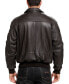 Фото #1 товара Men A-2 Leather Flight Bomber Jacket - Big and Tall
