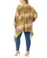 ფოტო #2 პროდუქტის Trendy Plus Size Agnette High-Low Kimono