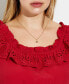 ფოტო #3 პროდუქტის Signature C Starter Necklace, 16" + 2" extender