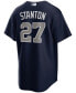 Фото #2 товара Men's Giancarlo Stanton Navy New York Yankees Alternate Replica Player Jersey