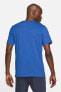 Фото #4 товара Dri Fit Running Tee Blue Erkek Baskılı Tişört Mavi