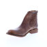 Фото #4 товара Bed Stu Baylene F321148 Womens Brown Leather Zipper Chukkas Boots 6.5