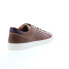 Фото #8 товара Bruno Magli Dante BM2DANB8 Mens Brown Leather Lace Up Lifestyle Sneakers Shoes 7