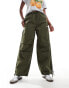 Фото #1 товара Santa Cruz parachute cargo trousers in green