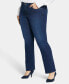 ფოტო #3 პროდუქტის Plus Size Barbara Bootcut Jeans