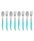 Фото #1 товара Laguiole Cocktail or Dessert Spoons and Forks, Set of 8