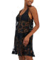 Фото #3 товара Women's Lace Side-Tie Dress Cover-Up, Created for Macy's