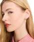 Фото #4 товара Gold-Tone Heritage Bloom Huggie Hoop Earrings