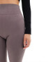 Фото #4 товара ASOS 4505 Hourglass seamless high waist gym leggings in violet