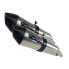 GPR EXCLUSIVE GPE Anniversary Titanium Double XT 660 X/R 04-14 CAT homologated muffler Silver / Matt Black - фото #1