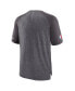 Фото #4 товара Men's Heathered Gray Brooklyn Nets 2022 Noches Ene-Be-A Core Shooting Raglan T-shirt