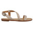 Фото #1 товара Lucchese Elenora Ostrich Flat Womens Size 6 B Casual Sandals BL6250