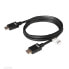 Club 3D Ultra High Speed HDMI 4K120Hz - 8K60Hz Certified Cable 48Gbps M/M 1.5 m/4.92 ft - 1.5 m - HDMI Type A (Standard) - HDMI Type A (Standard) - 48 Gbit/s - Audio Return Channel (ARC) - Black