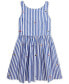 ფოტო #1 პროდუქტის Toddler & Little Girls Sailing Flag Cotton Poplin Dress