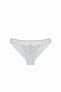 I.D.Sarrieri Womens French Silver Goddess Lace Mesh Brief Size 0 (XS)