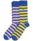 Фото #1 товара Men's 2-Pk. Striped Socks