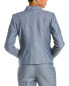 Фото #2 товара Brooks Brothers Jacket Women's Blue 10