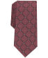 Фото #1 товара Men's Slim Dot Grid Tie, Created for Macy's