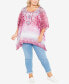 Plus Size Vienna Beaded Kaftan Top