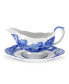"Blue Italian" Gravy Boat with Stand