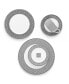 Фото #14 товара Infinity 4 Piece Dinner Plate Set, Service for 4