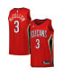 Men's CJ McCollum Red New Orleans Pelicans Statement Edition Swingman Jersey