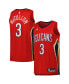 Men's CJ McCollum Red New Orleans Pelicans Statement Edition Swingman Jersey Красный, XL - фото #1