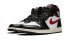 Фото #5 товара Кроссовки Nike Air Jordan 1 Retro High Black Gym Red (Белый, Черный)