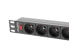 Lanberg PDU-09E-0300-BK - 1U - Horizontal - Black - 9 AC outlet(s) - Type E - Activity