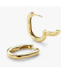 ფოტო #6 პროდუქტის Gold Hoop Earrings - Rox Small