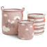 Фото #1 товара DONE BY DEER Storage Basket Set 3 Pieces Happy Clouds