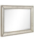 Фото #4 товара Solid Wood Frame Covered with Beveled Antique Mirror Panels - 24" x 36"