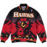 Фото #1 товара MITCHELL & NESS NBA Authentic Warm Up Jacket ATLANTA HAWKS 95